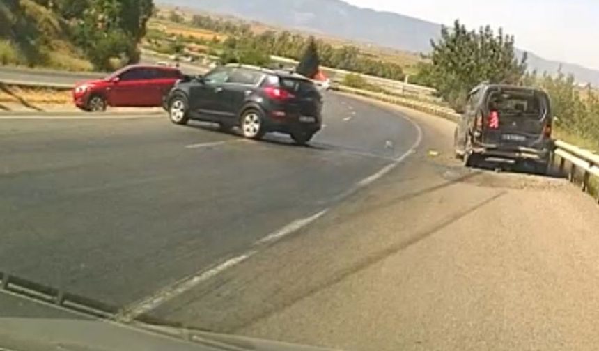 Milas-Söke Karayolunda balık yağı faciaya neden oldu