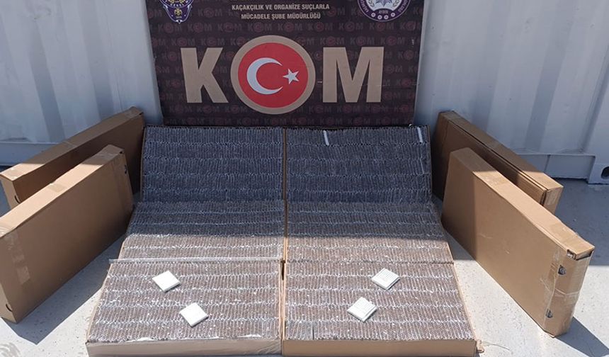 Aydın’da 58 kilogram tütün ele geçirildi