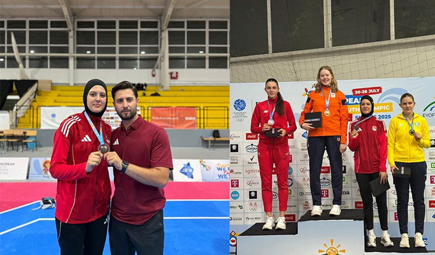 Aydınlı Elifnaz Yaz Olimpiyatlarında gururlandırdı