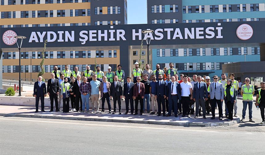 Sağlık Bakanlığı Aydın Şehir Hastanesi'ni yerinde inceledi