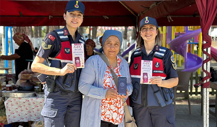 Germencik’te ‘kadına şiddete sıfır tolerans’ standı
