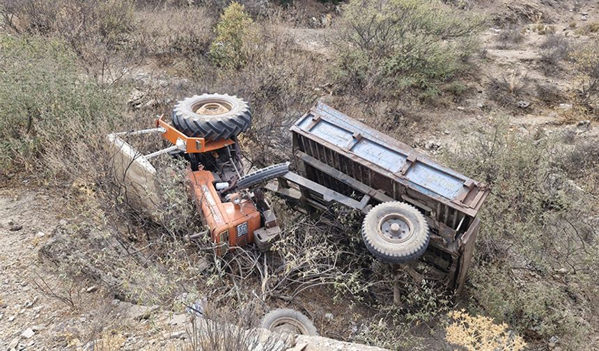 Koçarlı’da traktör kazası: 1 Yaralı