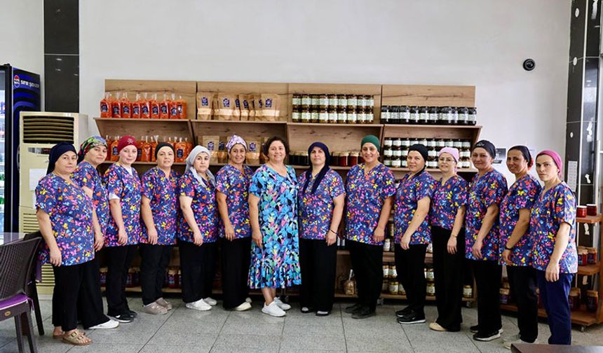 Marsias Kadınları Üretim Merkezi  Çine’ye değer katıyor