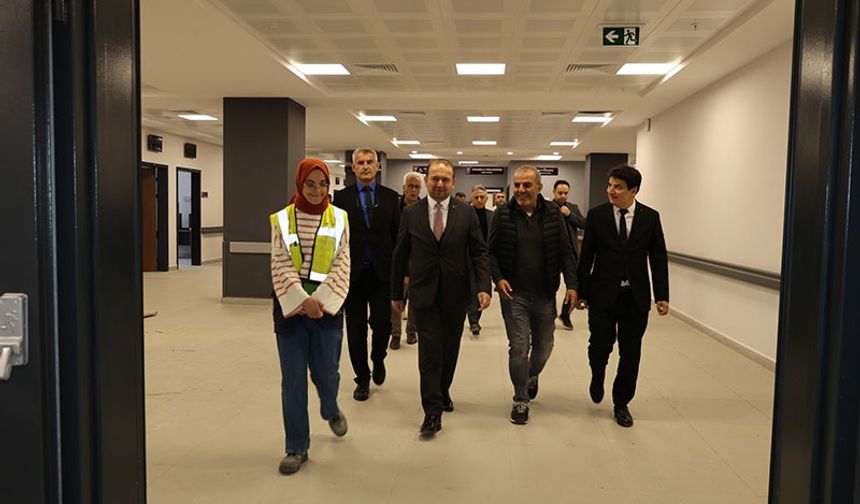 Aydın Şehir Hastanesi açılışa hazırlanıyor