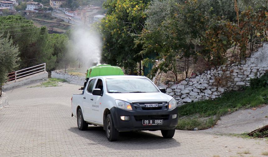 Bozdoğan’da karasinekle mücadele
