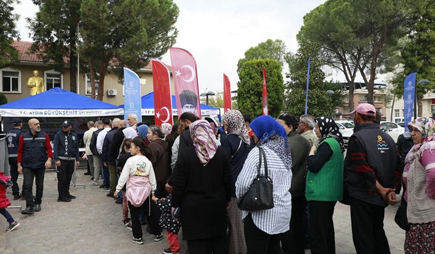Büyükşehir’in Ata Tohumlarına Çine’de yoğun ilgi