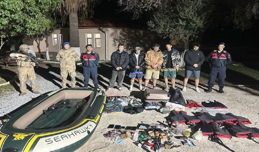Kuşadası’nda düzensiz göçmenler yakalandı