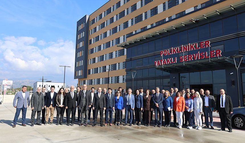 Aydın Şehir Hastanesi’nde çalışmalar hız kazandı