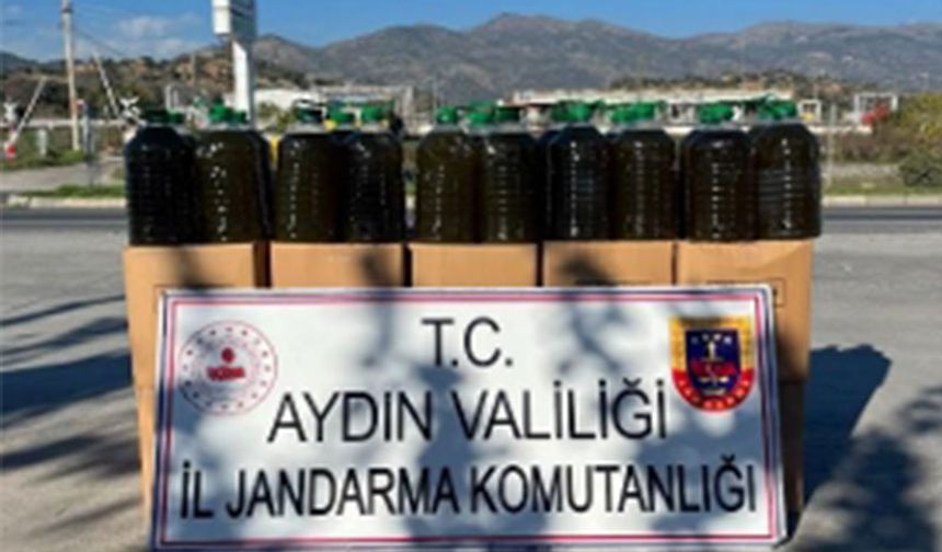 Köşk’te 500 kilogram sahte zeytinyağı yakalandı