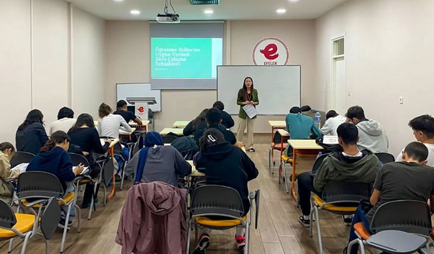 Efeler Belediyesi’nden YKS adaylarına moral ve rehberlik desteği