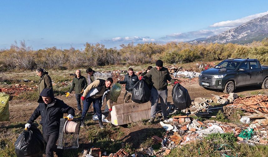 Büyük Menderes Deltası’nda çevre temizliği seferberliği