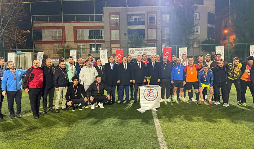 Dostluk turnuvasında şampiyon Nazilli Devlet Hastanesi oldu