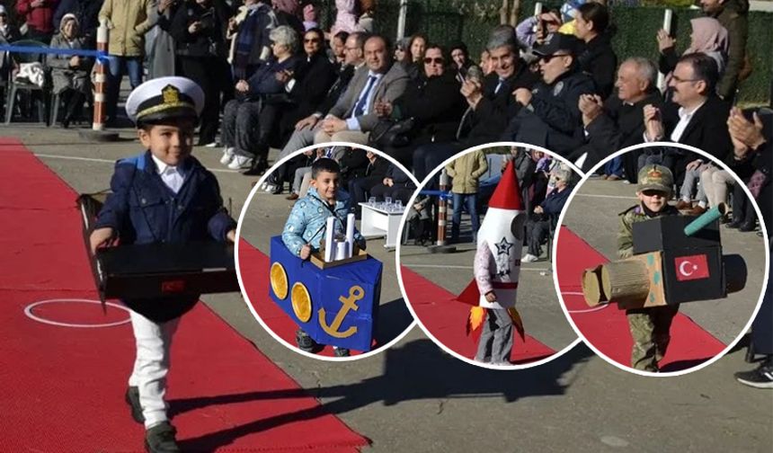 Yerli ve milli araçları giyerek tanıttılar