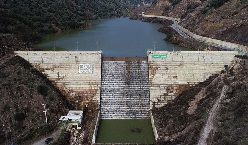 Aydın'daki barajların doluluk oranları düşüşte