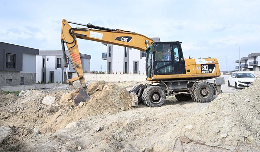 Davutlar Mahallesi’nin altyapısı güçleniyor