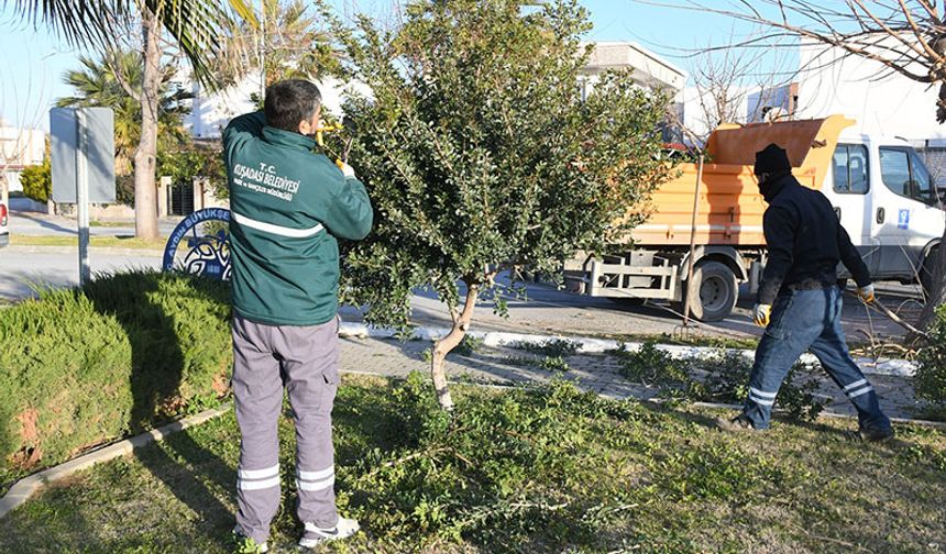 Kuşadası Belediyesi’nden bakım hamlesi