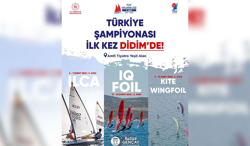 Didim, yelken yarışlarına ev sahipliği yapacak