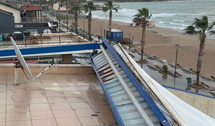 Didim’i fırtına vurdu