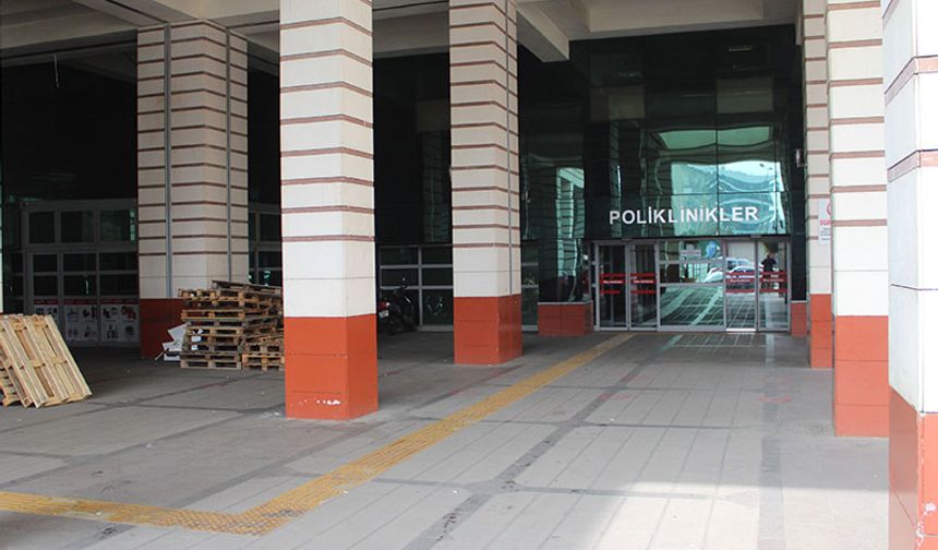 Kadın Doğum Hastanesi sessizliğe büründü