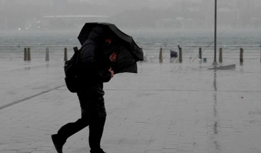 Aydın'da kuvvetli yağış ve fırtına uyarısı