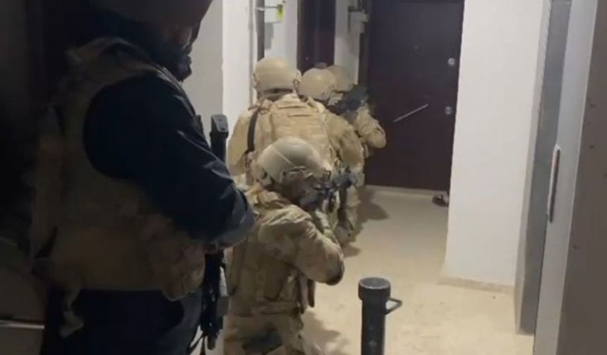 Aydın’ın 4 ilçesinde terör operasyonu