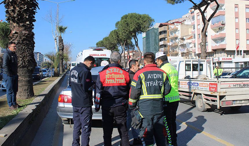 Minibüs ile otomobil çarpıştı: 1 yaralı