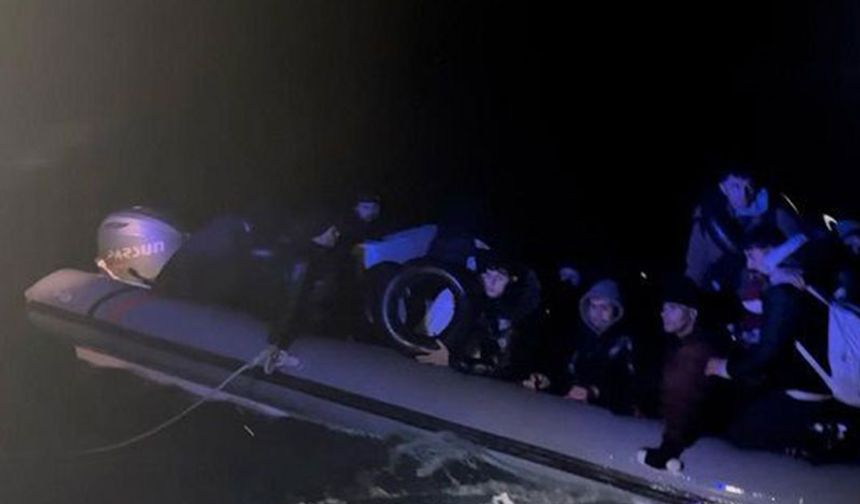 Didim’de 25 düzensiz göçmen yakalandı
