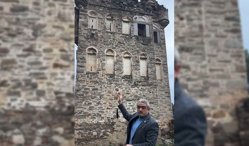 Başkan Alıcık, Arpaz Kulesi’ne dikkat çekti