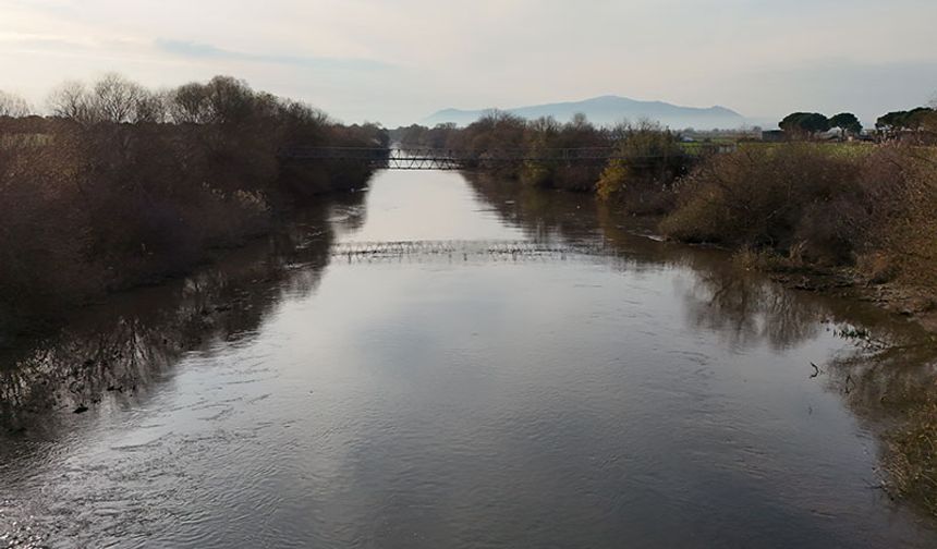 Menderes Nehri suya kavuştu
