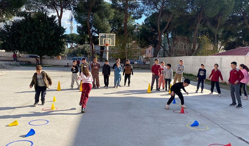 Aydın’da minikler, erken yaşta spor alışkanlığı kazanıyor