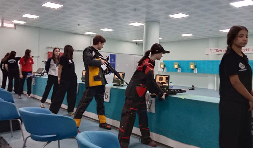 Aydın’da Havalı Silahlar İl Şampiyonası düzenlendi