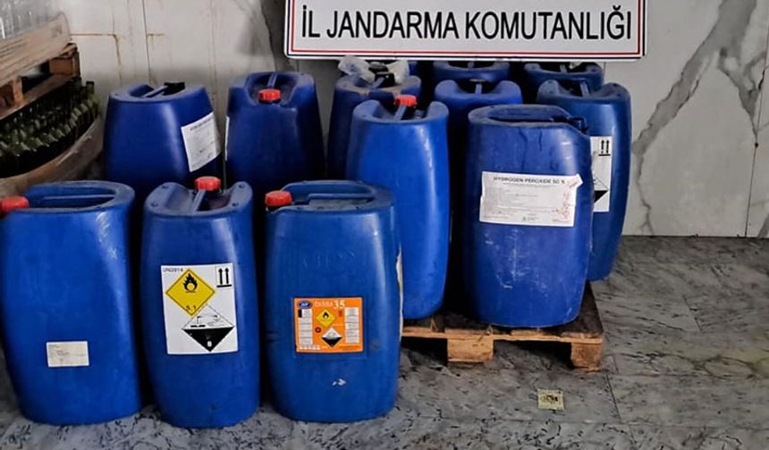 Aydın’da sahte zeytinyağı operasyonu