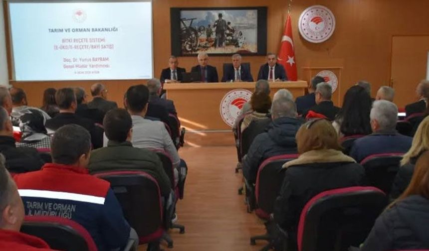 Zirai ilaçlarda elektronik takip dönemi başlıyor