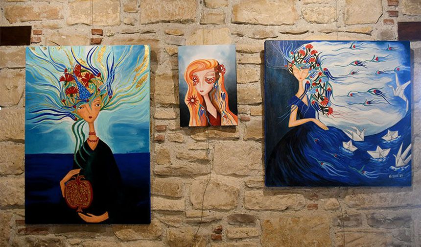 İbramaki Sanat Galerisi ‘Çinilerin Dansı’ sergisine ev sahipliği yapmaya başladı