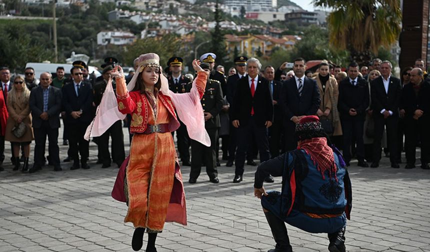 Atatürk’ün Kuşadası’na gelişinin 102’inci yıl dönümü kutlandı