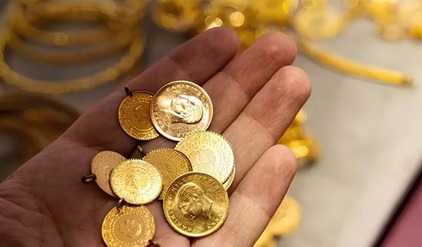 Altın ve gümüş çakıldı