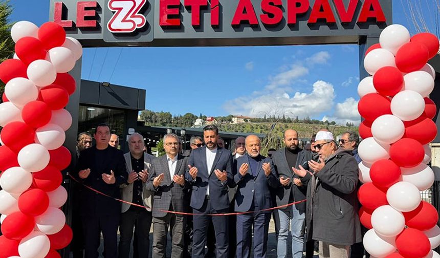 Lezzeti Aspava Aydın'da hizmete girdi