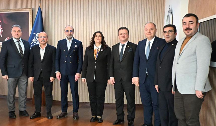 Başkan Çerçioğlu’na AK Parti Burdur heyetinden ziyaret