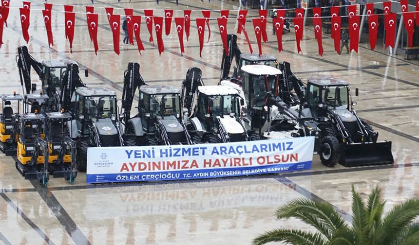 Büyükşehir Belediyesi’nden 51 milyon liralık araç yatırımı
