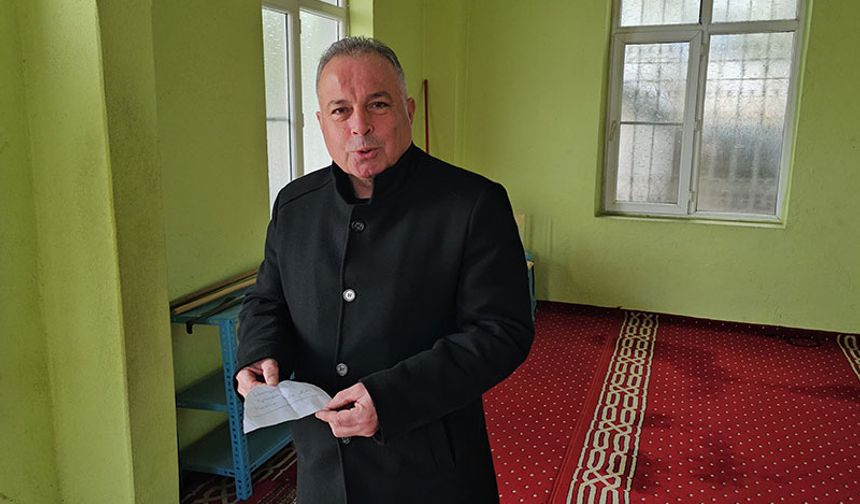 Cami tuvaletinden çıkan not “İnsanlık ölmemiş” dedirtti