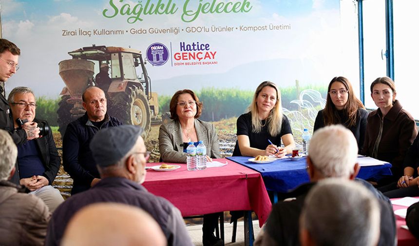 Didim’de “Bilinçli Üretim, Sağlıklı Gelecek” eğitimi başladı