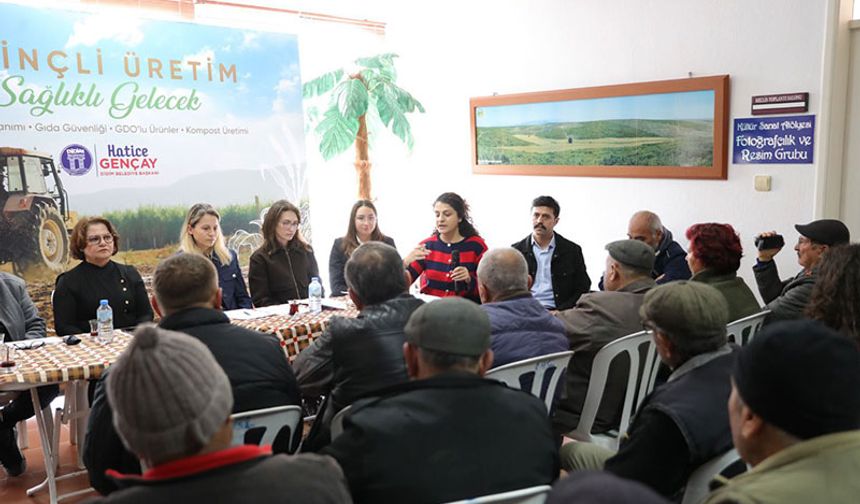 Didim’de çiftçilere sürdürülebilir tarım eğitimi verildi