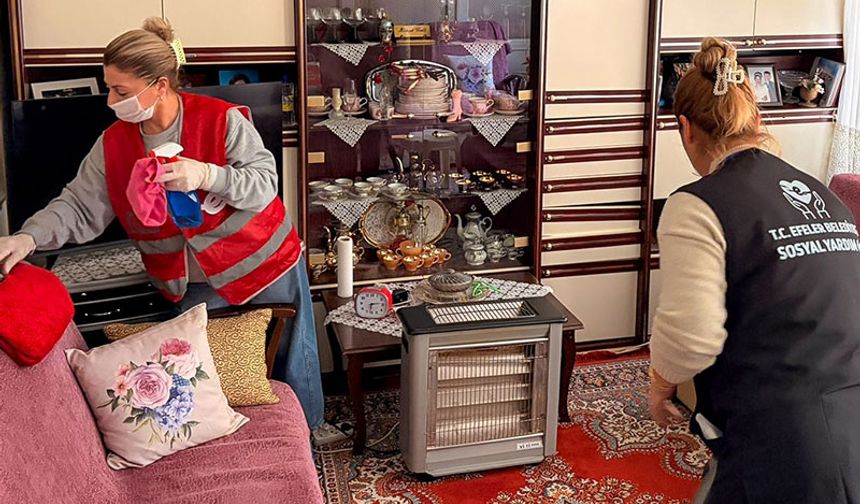 Başkan Yetişkin evde bakım hizmetini hayata geçirdi