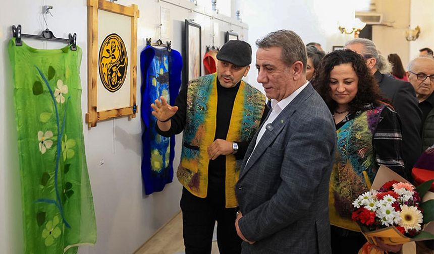 “Aşk Bir Direniştir” keçe sergisi sanatseverlerle buluştu