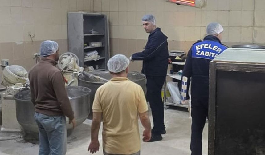 Efeler’in ekiplerinden sağlıklı gıda denetimi