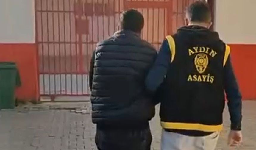 Aydın'da aranan hırsız yakalandı