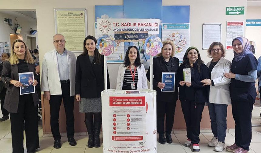 Aydın Atatürk  Devlet Hastanesi’nden Ramazan’da sağlık hamlesi