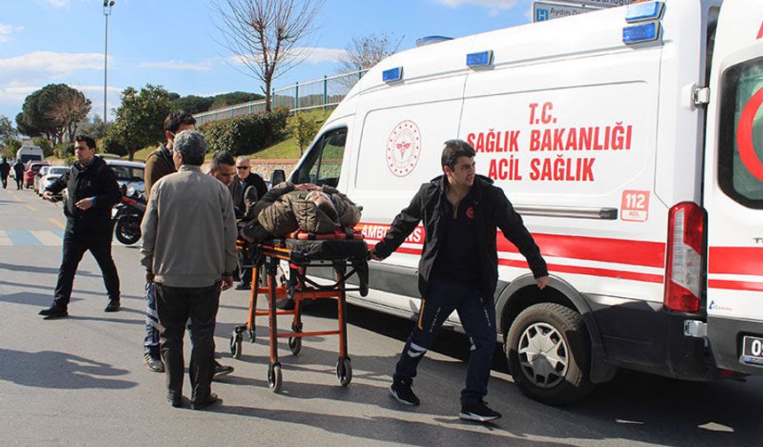 Aydın’da otomobille motosiklet çarpıştı