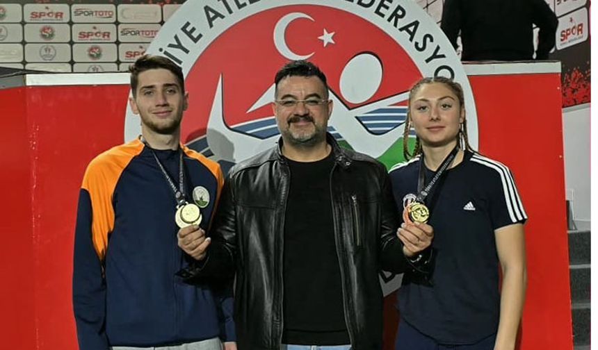 Aydınlı sporcular şampiyonaya damga vurdu