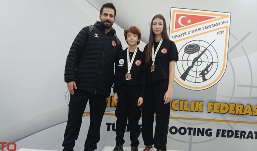 Aydınlı atıcılar Ankara’dan derecelerle döndü